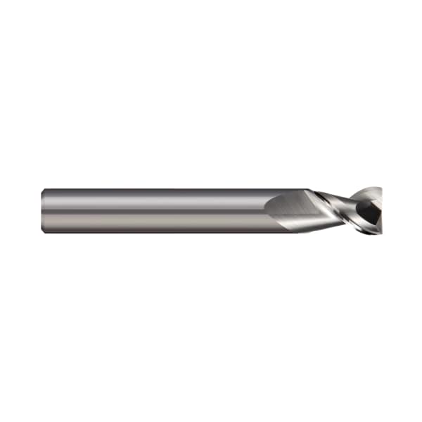 Micro 100 Carbide End Mill, Dia 7/16, Cut L 5/8 ASM-437-2 | Zoro